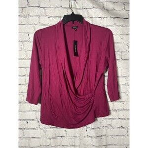 Talbots New Women’s V Neck 3/4 Sleeve Blouse Size XP/XLP